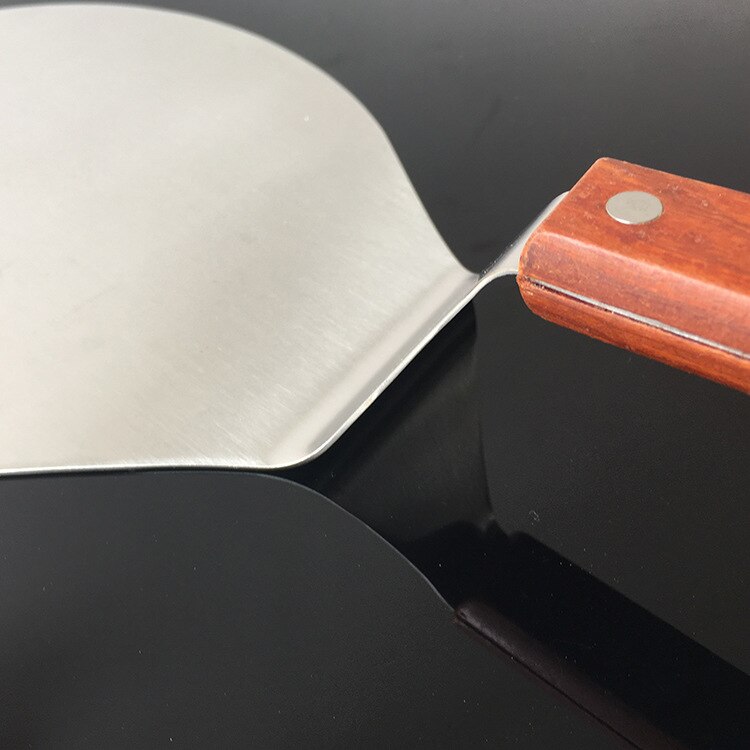 Stainless Steel Pizza Oven Shovel with Wooden Handle