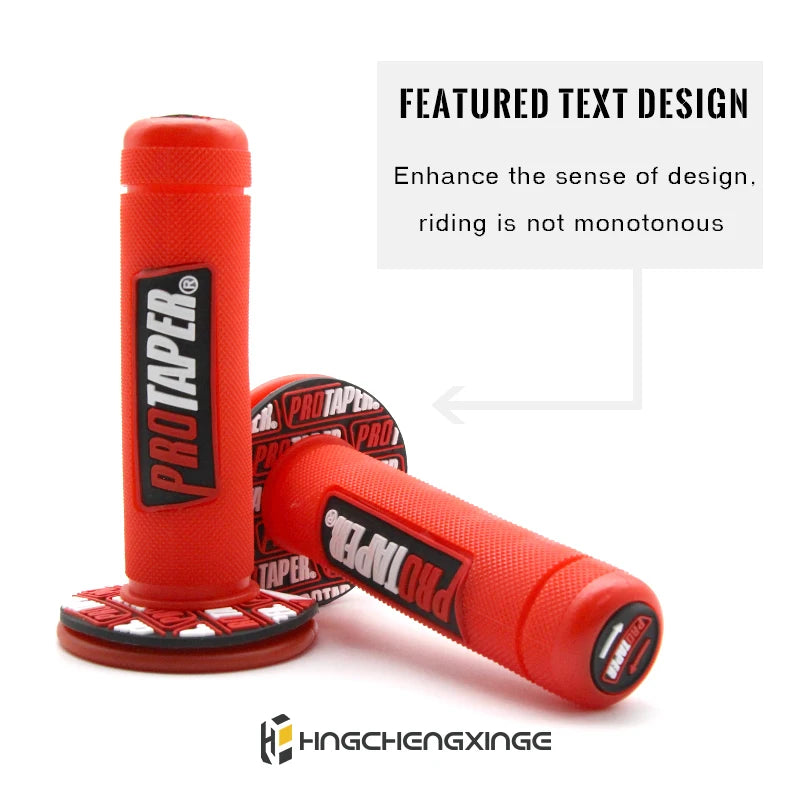 7/8" Motorcycle Gel Rubber Handlebar Grips Pair by HitMyNeed