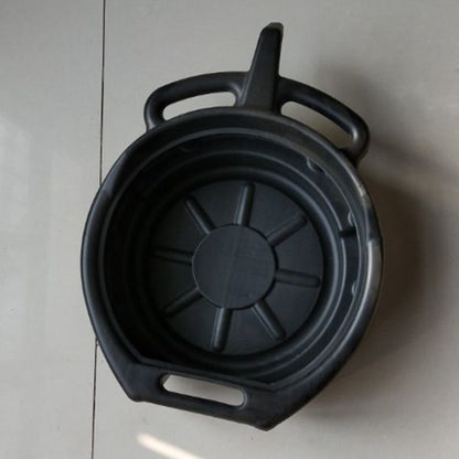 7.5L Oil Drain Pan with Handles and Pour Spout by HitMyNeed