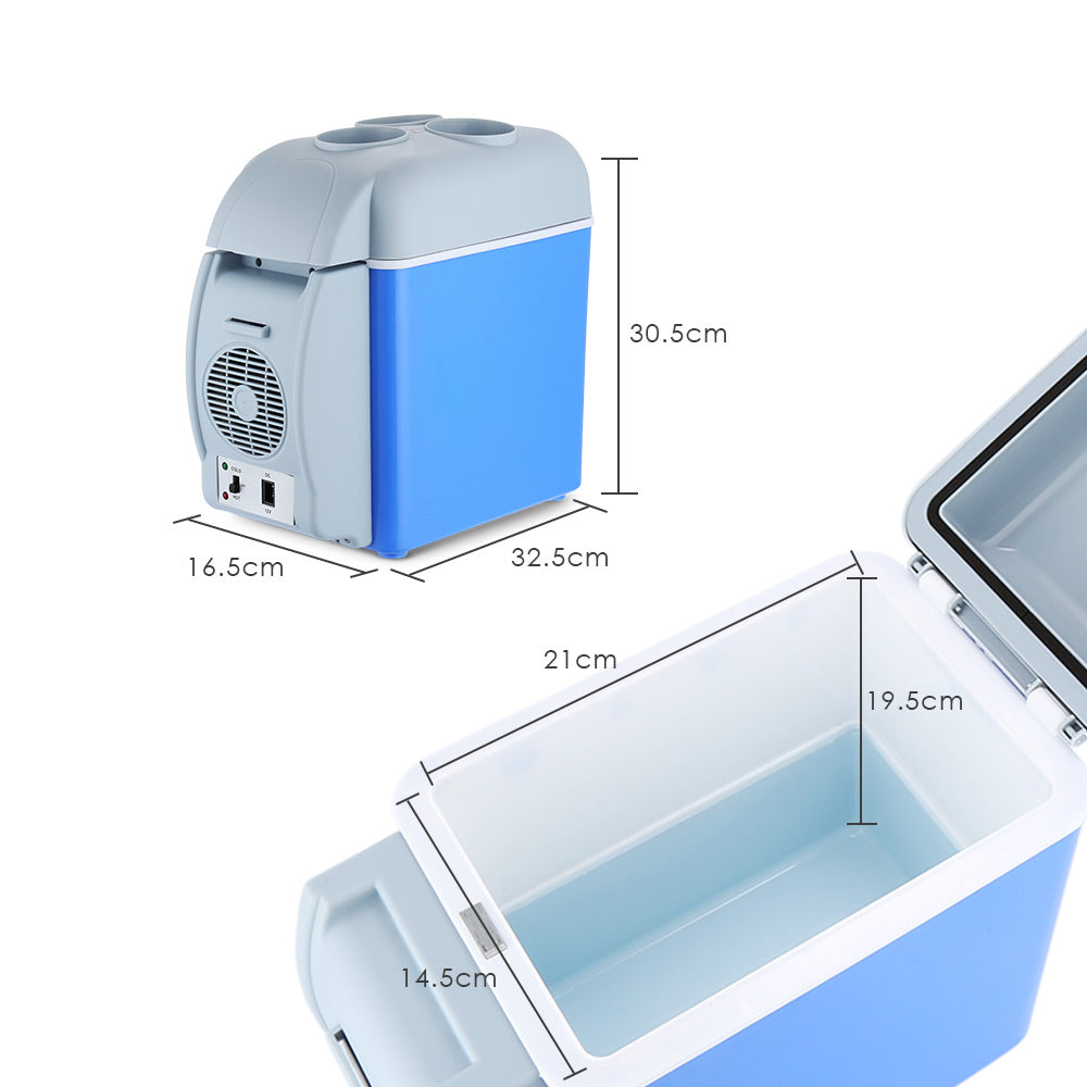 7.5L Portable Car Fridge Cooler and Warmer by HitMyNeed