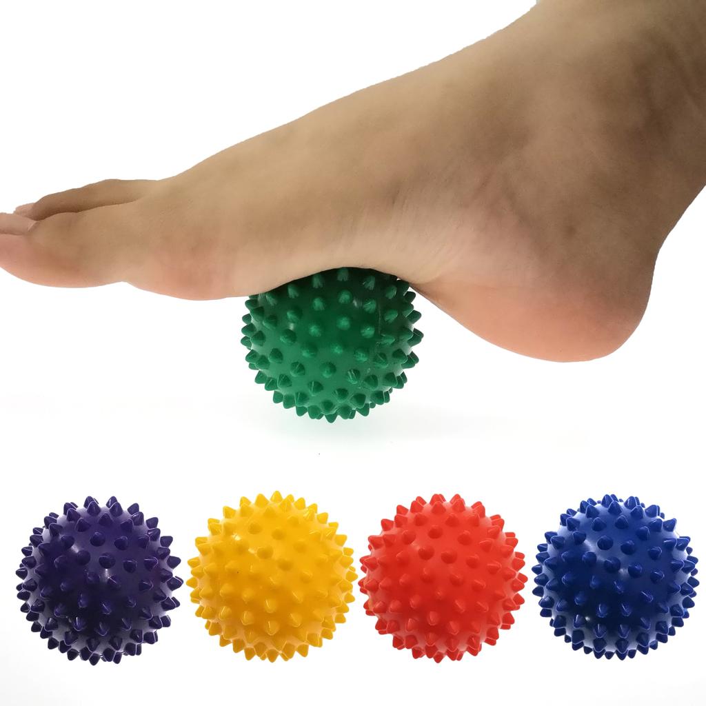 7cm PVC Spiky Massage Ball for Hand & Foot Relief by HitMyNeed