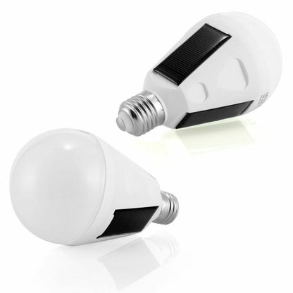7W Solar Rechargeable LED Bulb with Hook by HitMyNeed