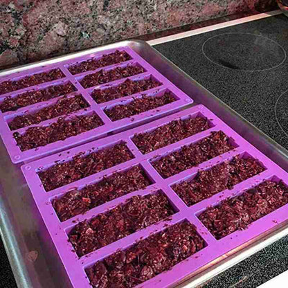 8 Cavity Silicone Granola and Protein Bar Mold by HitMyNeed