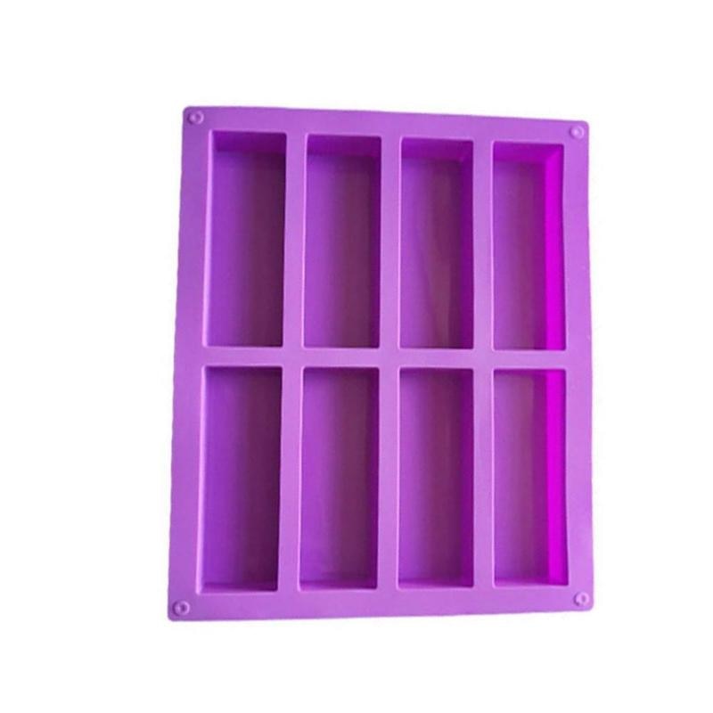 8 Cavity Silicone Granola and Protein Bar Mold by HitMyNeed