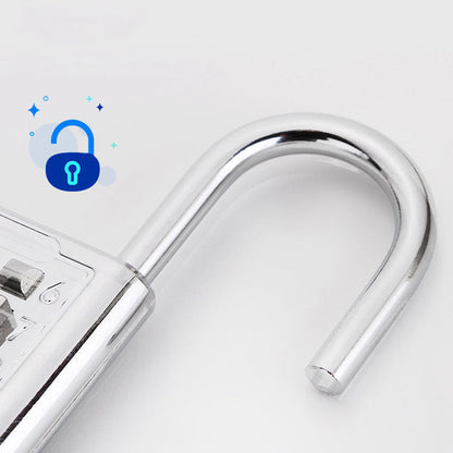 8-Digit Combination Zinc Alloy Padlock for Luggage by HitMyNeed