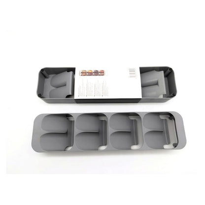 8-Grid Condiment Rack Organizer for Kitchen Storage by HitMyNeed