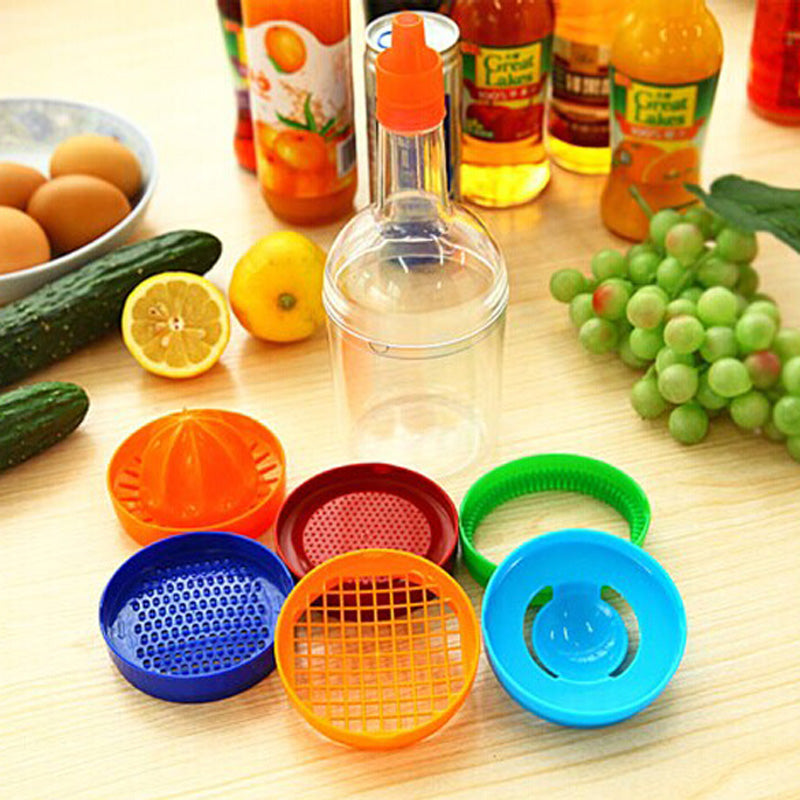 8-in-1 Multifunction Compact Kitchen Tool Bottle Set by HitMyNeed