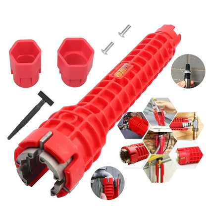 8-in-1 Sink Faucet Wrench for Kitchen & Bathroom by HitMyNeed
