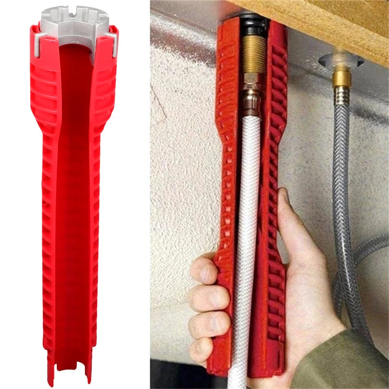 8-in-1 Sink Faucet Wrench for Kitchen & Bathroom by HitMyNeed