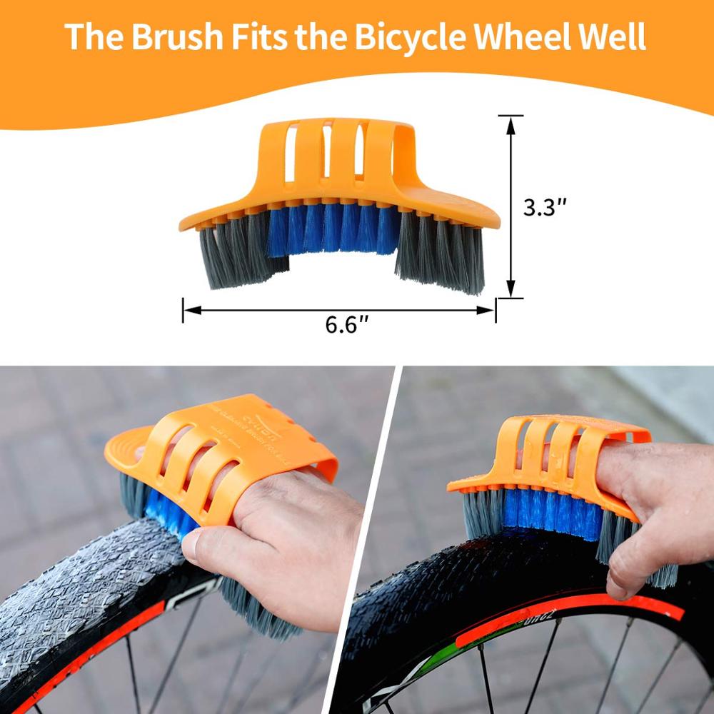 8-Piece Bike Chain & Drivetrain Cleaning Tool Set by HitMyNeed