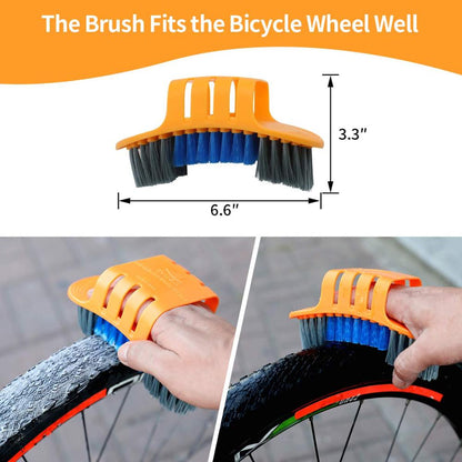 8-Piece Bike Chain & Drivetrain Cleaning Tool Set by HitMyNeed