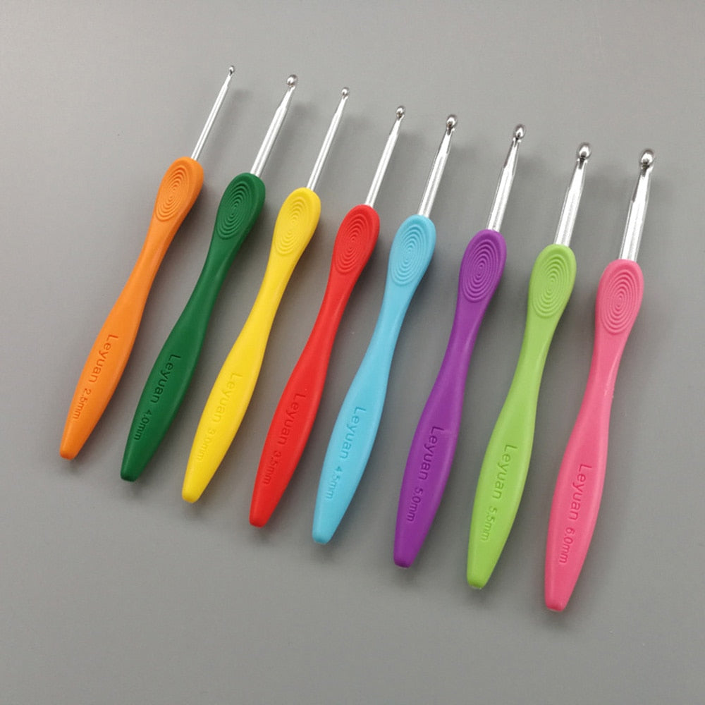 8-Piece Ergonomic Crochet Hook Set by HitMyNeed