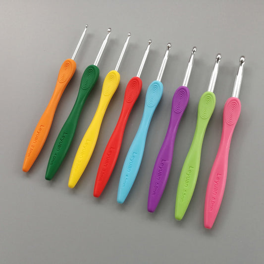 8-Piece Ergonomic Crochet Hook Set by HitMyNeed