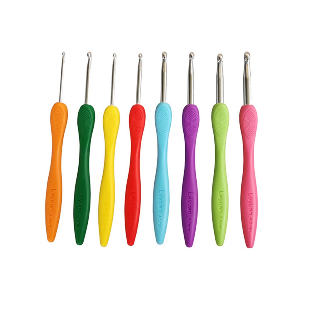 8-Piece Ergonomic Crochet Hook Set by HitMyNeed
