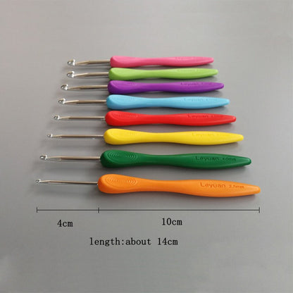 8-Piece Ergonomic Crochet Hook Set by HitMyNeed