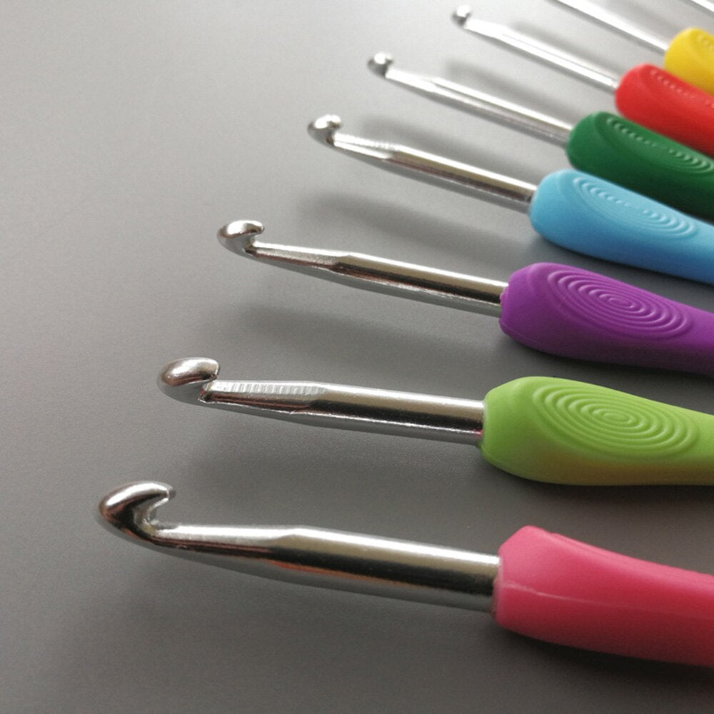 8-Piece Ergonomic Crochet Hook Set by HitMyNeed