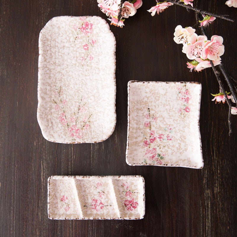 8-Piece Porcelain Japanese-Style Dinnerware Set by HitMyNeed