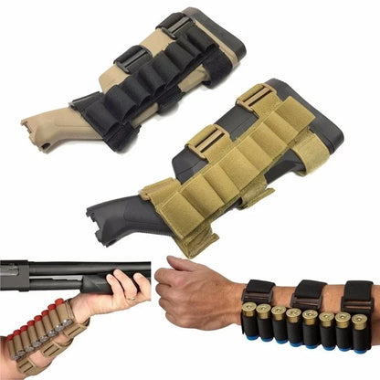 8-Round 20 Gauge Buttstock Shotshell Carrier by HitMyNeed