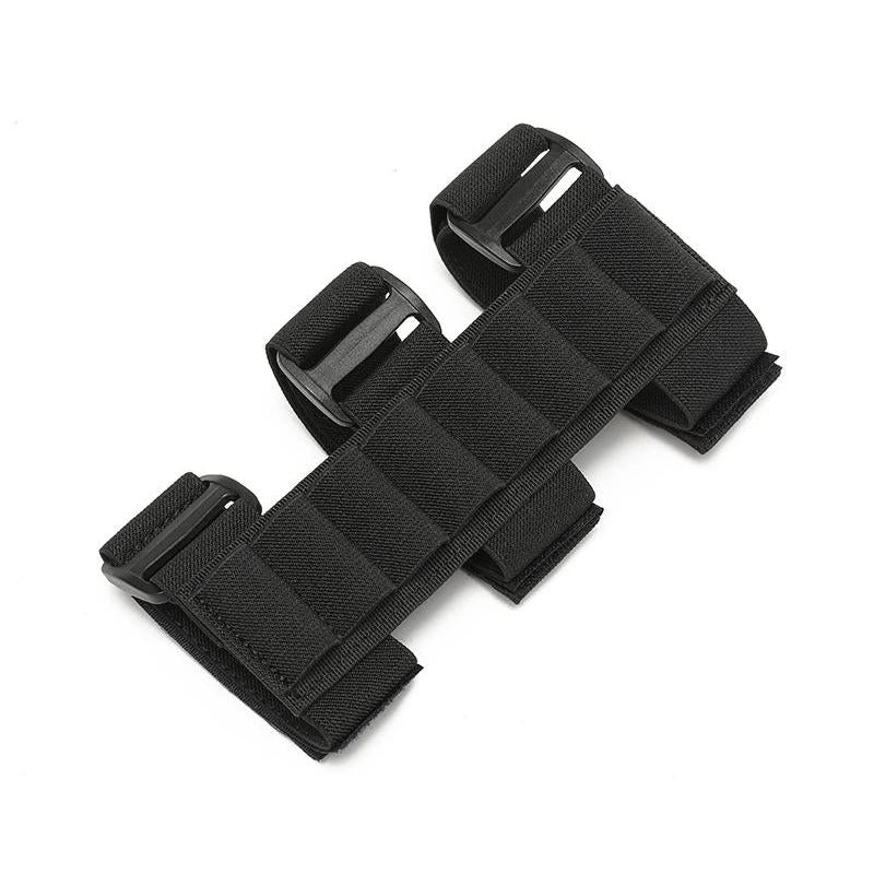 8-Round 20 Gauge Buttstock Shotshell Carrier black by HitMyNeed