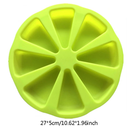 8-Slice Silicone Cake Mold, Non-Stick & Heat Resistant by HitMyNeed