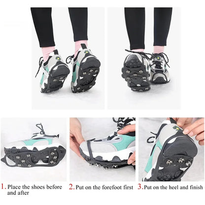 8 Teeth Ice Gripper Spikes for Shoes & Boots by HitMyNeed