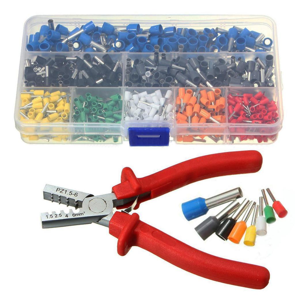 800-Piece Ferrule Terminal Connector and Crimping Kit by HitMyNeed