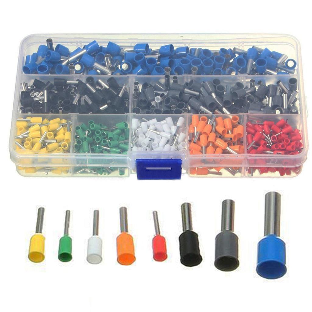 800-Piece Ferrule Terminal Connector and Crimping Kit by HitMyNeed