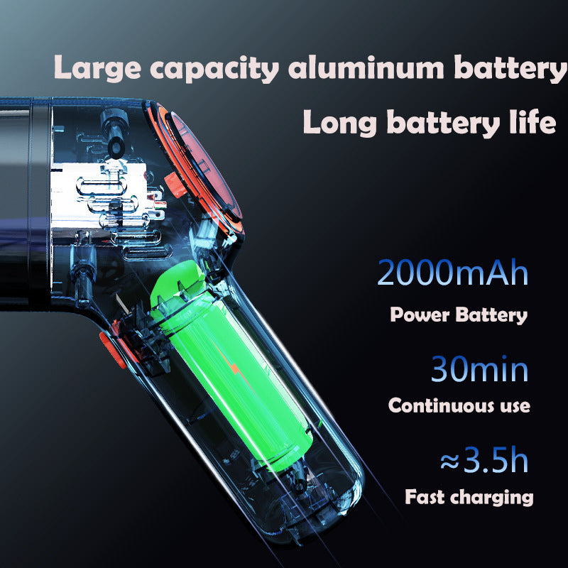 8000Pa Cordless Handheld Car Vacuum Cleaner - Portable Mini Duster for Home & Auto by HitMyNeed