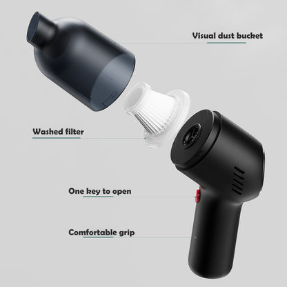 8000Pa Cordless Handheld Car Vacuum Cleaner - Portable Mini Duster for Home & Auto by HitMyNeed