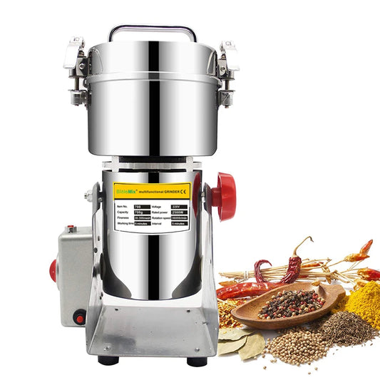 800g Dry Food Grinder Mill for Grains, Spices & Coffee by HitMyNeed