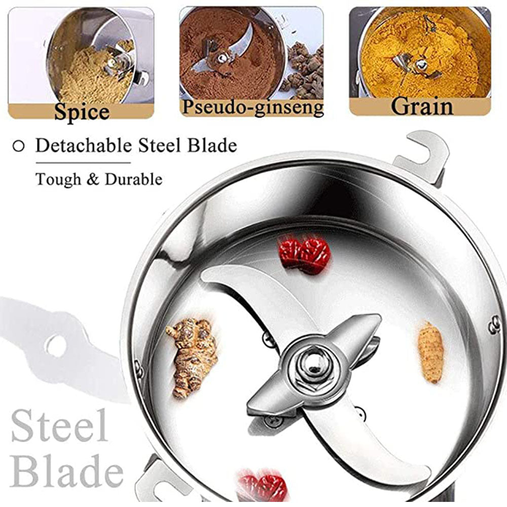 800g Electric Grain & Coffee Grinder Mill eu by HitMyNeed