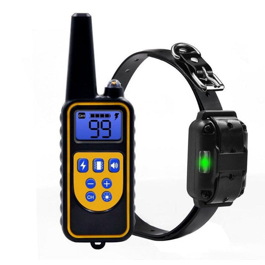 800m Waterproof Rechargeable Dog Training Collar by HitMyNeed
