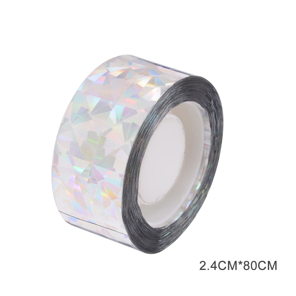 80m Reflective Bird Deterrent Tape for Outdoors by HitMyNeed