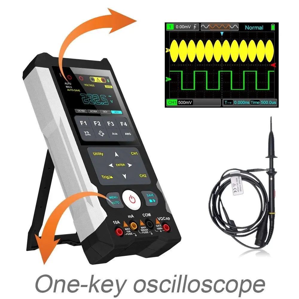 80MHz 2-Channel Oscilloscope Multimeter with Signal Gen by HitMyNeed