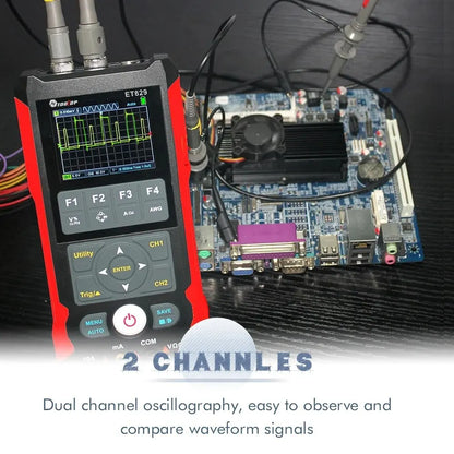 80MHz 2-Channel Oscilloscope Multimeter with Signal Gen by HitMyNeed