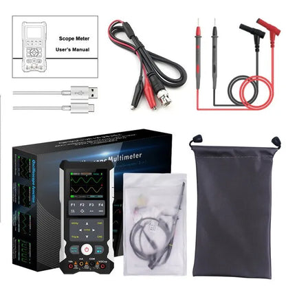 80MHz 2-Channel Oscilloscope Multimeter with Signal Gen et202d by HitMyNeed