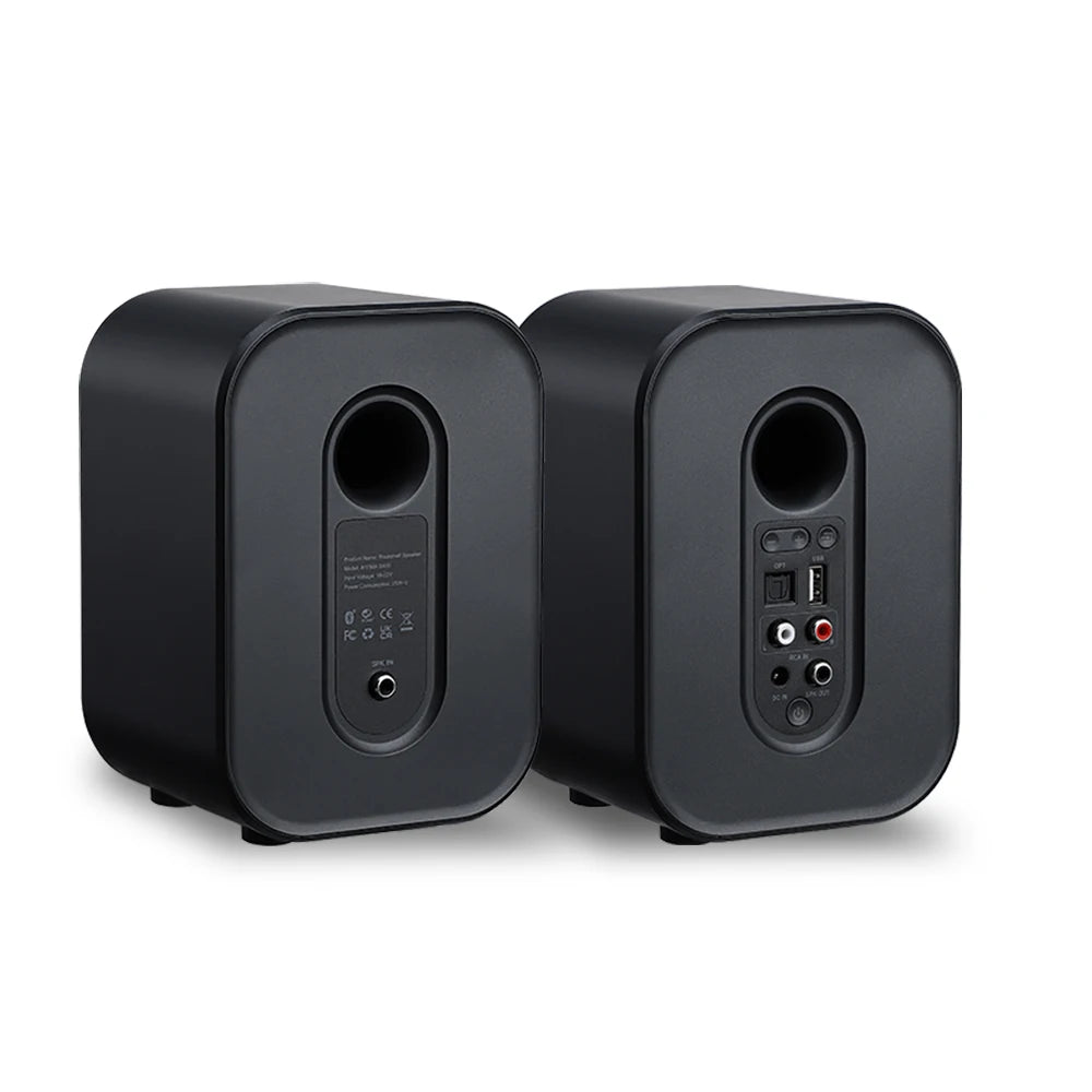 80W Bluetooth Bookshelf Speakers with USB DAC by HitMyNeed