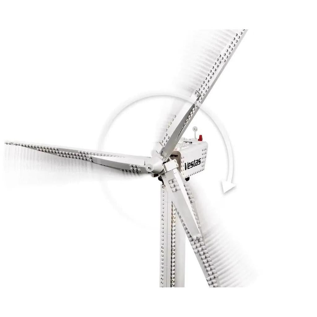 844-Piece Vestas Wind Turbine Building Block Set by HitMyNeed