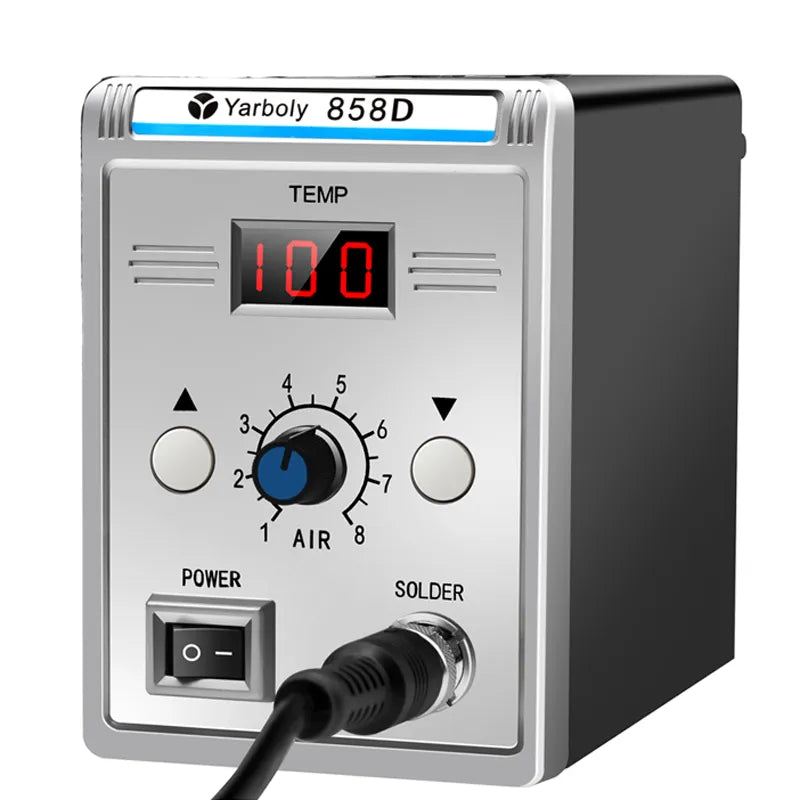 858D Hot Air Rework Station 700W 220V for SMD Repair by HitMyNeed