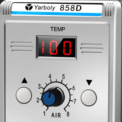 858D Hot Air Rework Station 700W 220V for SMD Repair by HitMyNeed