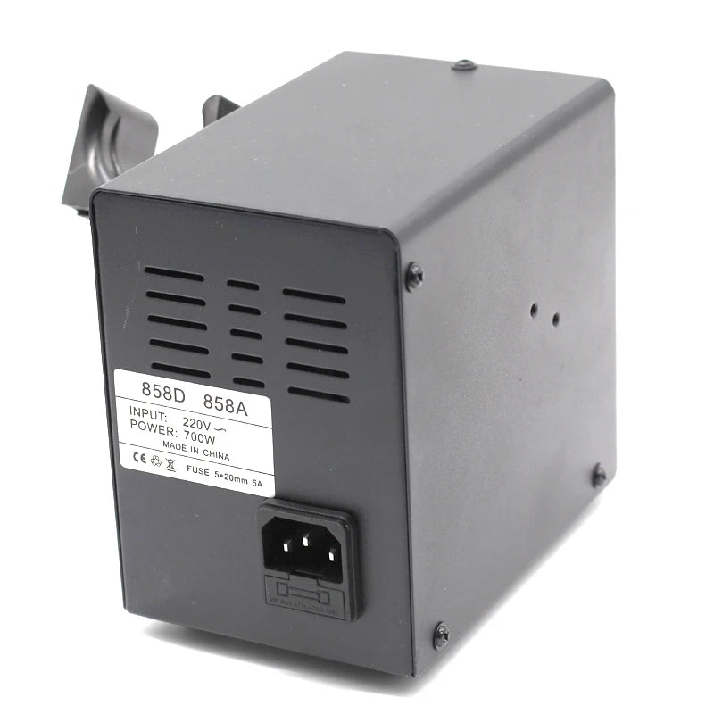 858D Hot Air Rework Station 700W 220V for SMD Repair by HitMyNeed
