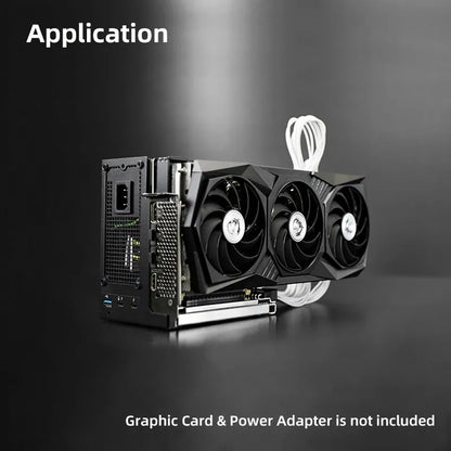 85W PD Thunderbolt GPU Dock with ATX/SFX PSU Case by HitMyNeed