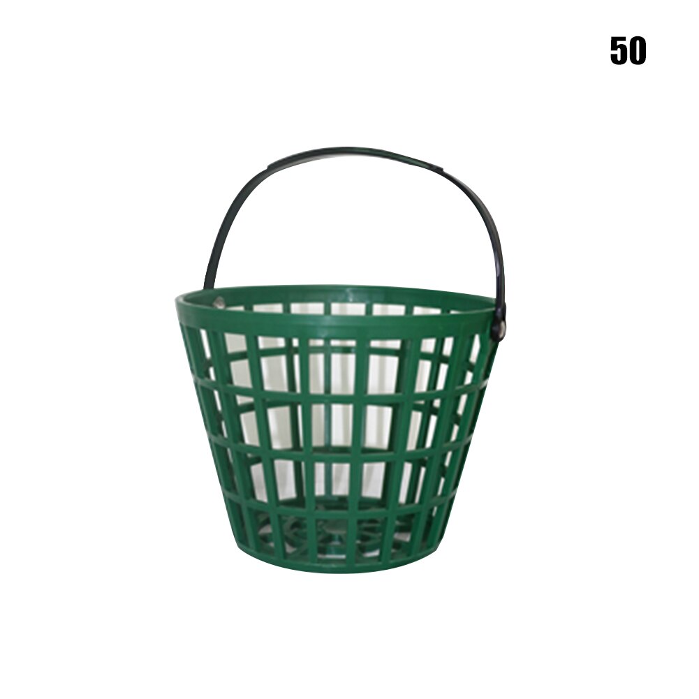 Green Golf Ball Basket with Carry Handle