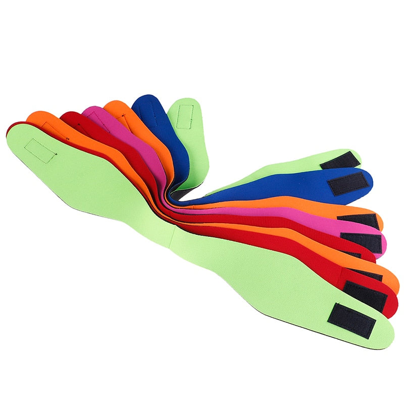 Elastic Waterproof Swimming Headband with Velcro