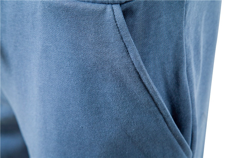 100% Cotton Men's Drawstring Shorts with Pockets