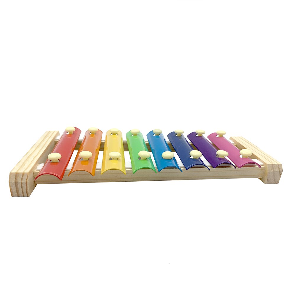 8-Key Chicken Xylophone Musical Toy for Birds