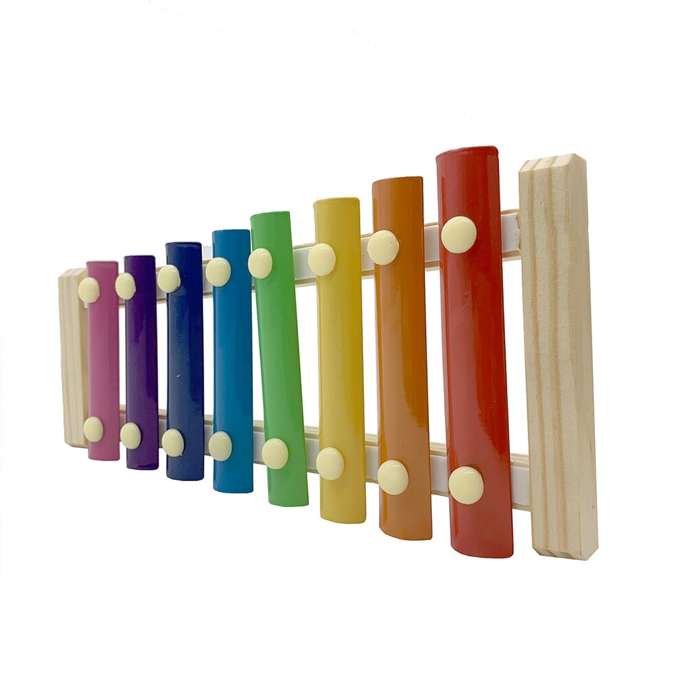 8-Key Chicken Xylophone Musical Toy for Birds