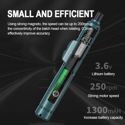 88pcs Mini USB Cordless Electric Screwdriver Set 3.6V by HitMyNeed