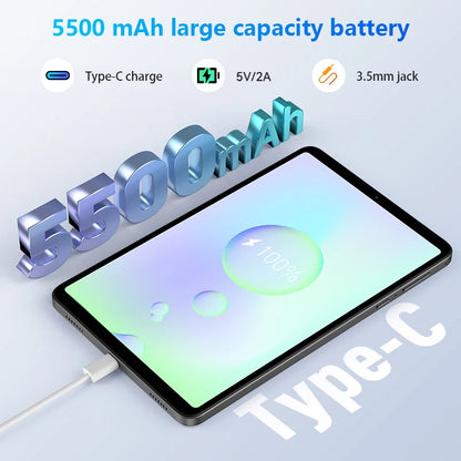 8.4" Android 14 Tablet, G99, 16GB RAM, 128GB UFS2.1 by HitMyNeed