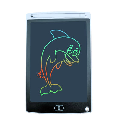 8.5" LCD Color Drawing & Writing Tablet for Kids rainbow-white by HitMyNeed